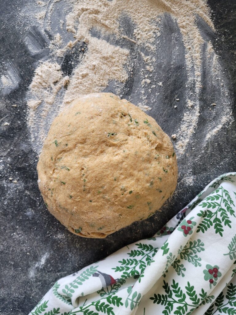 ciasto drożdżowe na bułeczki czosnkowe