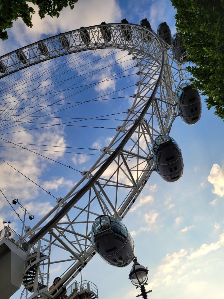 london eye oko londynu