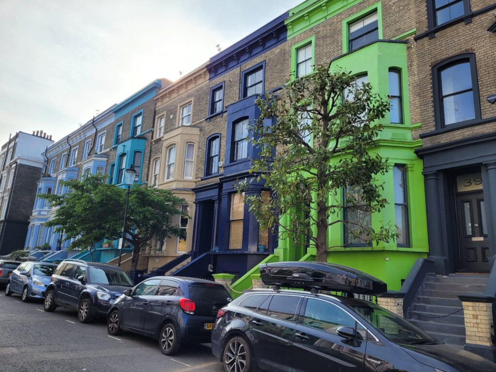 londyn notting hill urokliwe ulice