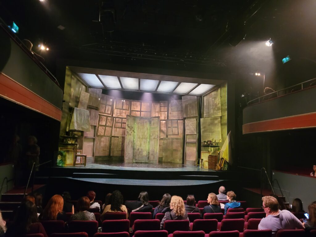 mirrored monet london Charing Cross Theatre