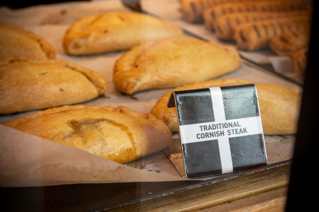 cornish pasty brytyjskie jedzenie w londynie