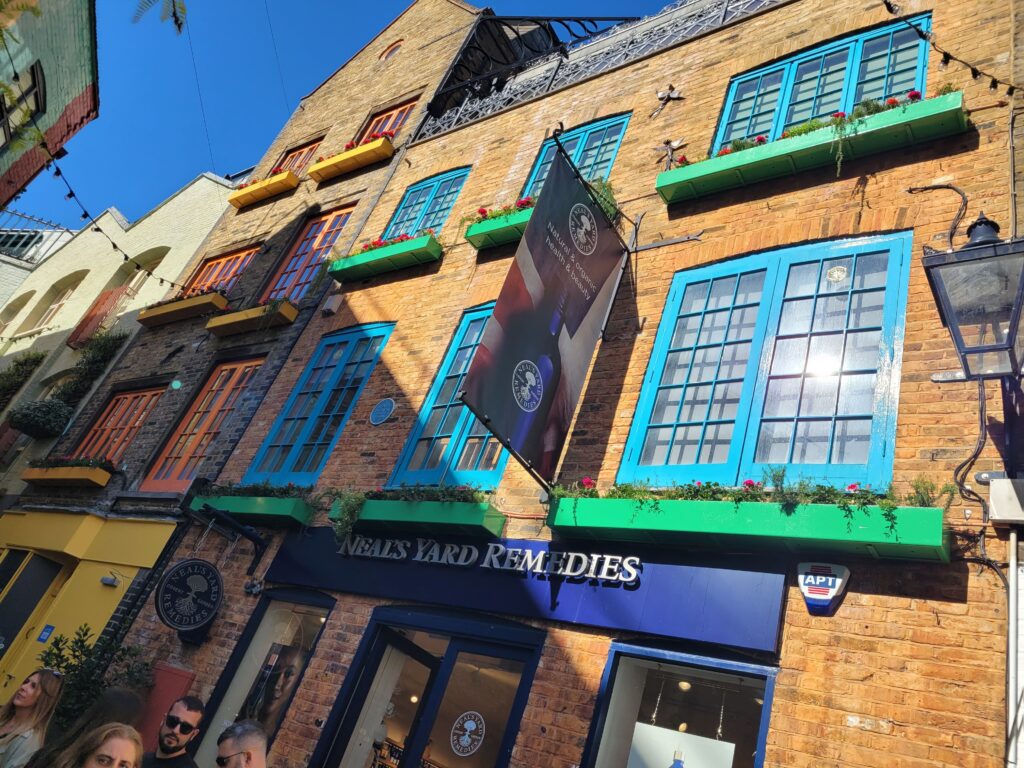 restauracje neal's yard w londynie